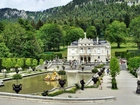 Park, Zamek, Linderhof, Niemcy