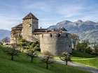 Zamek Vaduz, Twierdza, Vaduz, Liechtenstein