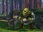 Shrek 1, las, Shrek, osioł