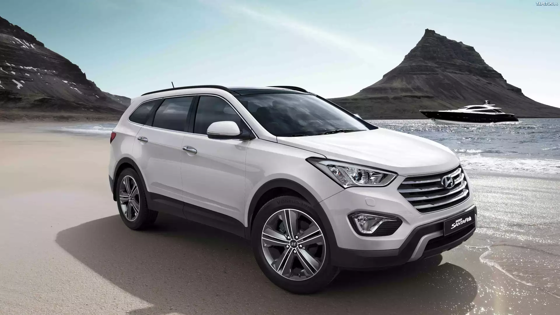 Hyundai santa fe 17 год. Хендай электромобиль кроссовер.