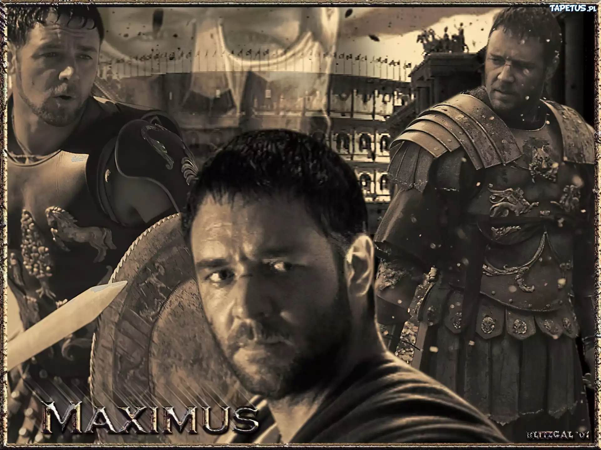 Gladiator Maximus Russell Crowe